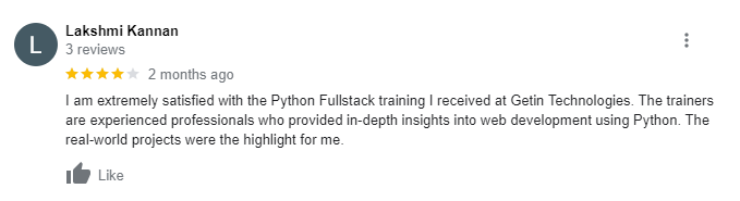 Python Reviews